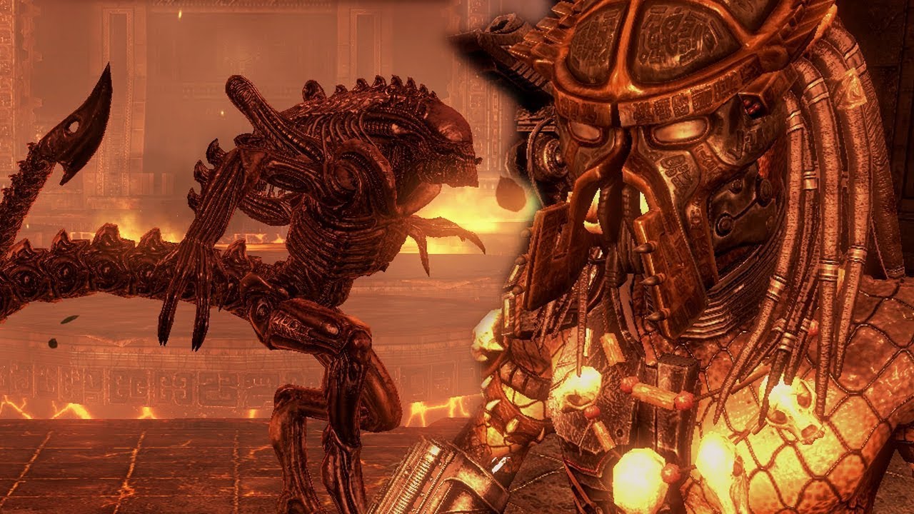 PREDALIEN: HYBRID BOSS - ALIENS vs PREDATOR STORY MODE