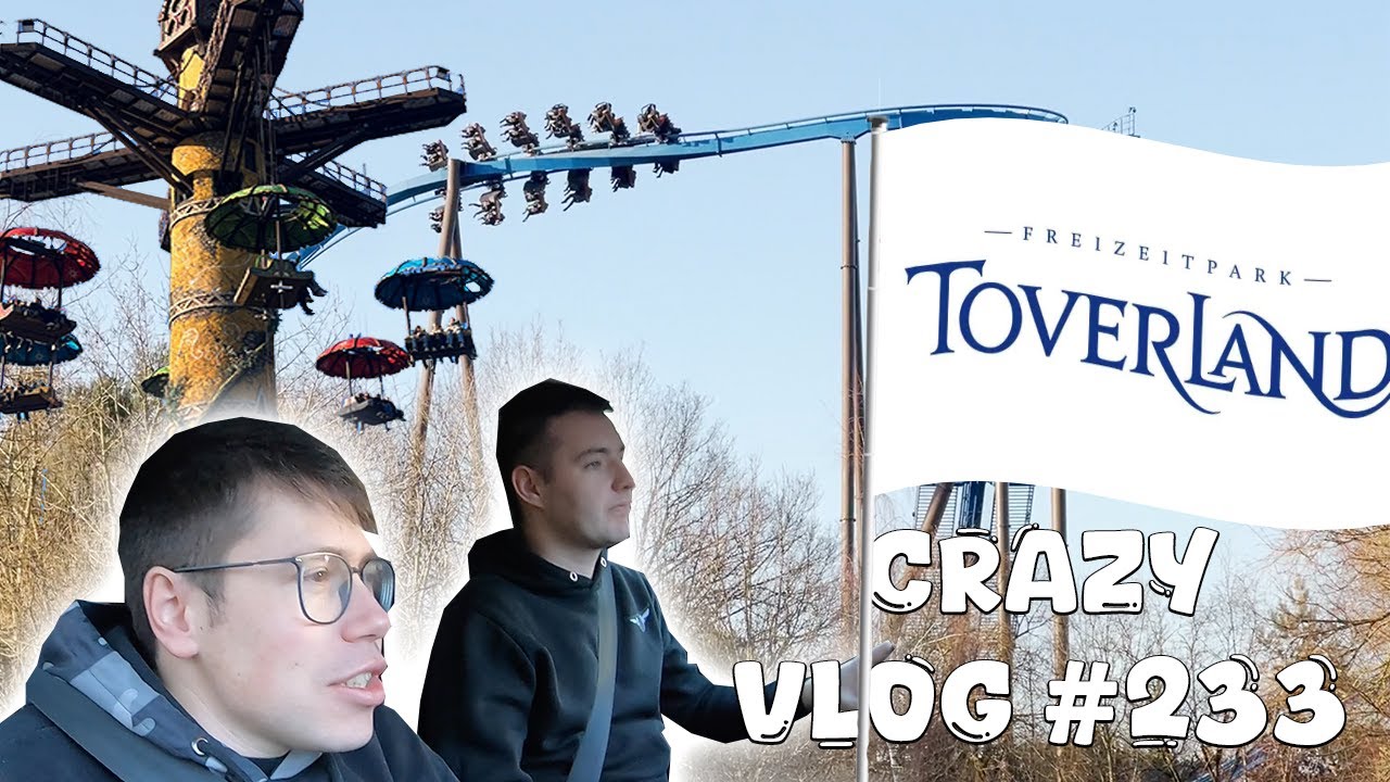 Bei Minus Graden auf Achterbahn - Toverland - Silvester Tour 2025/26 Teil 1 | Crazy VLOG #233
