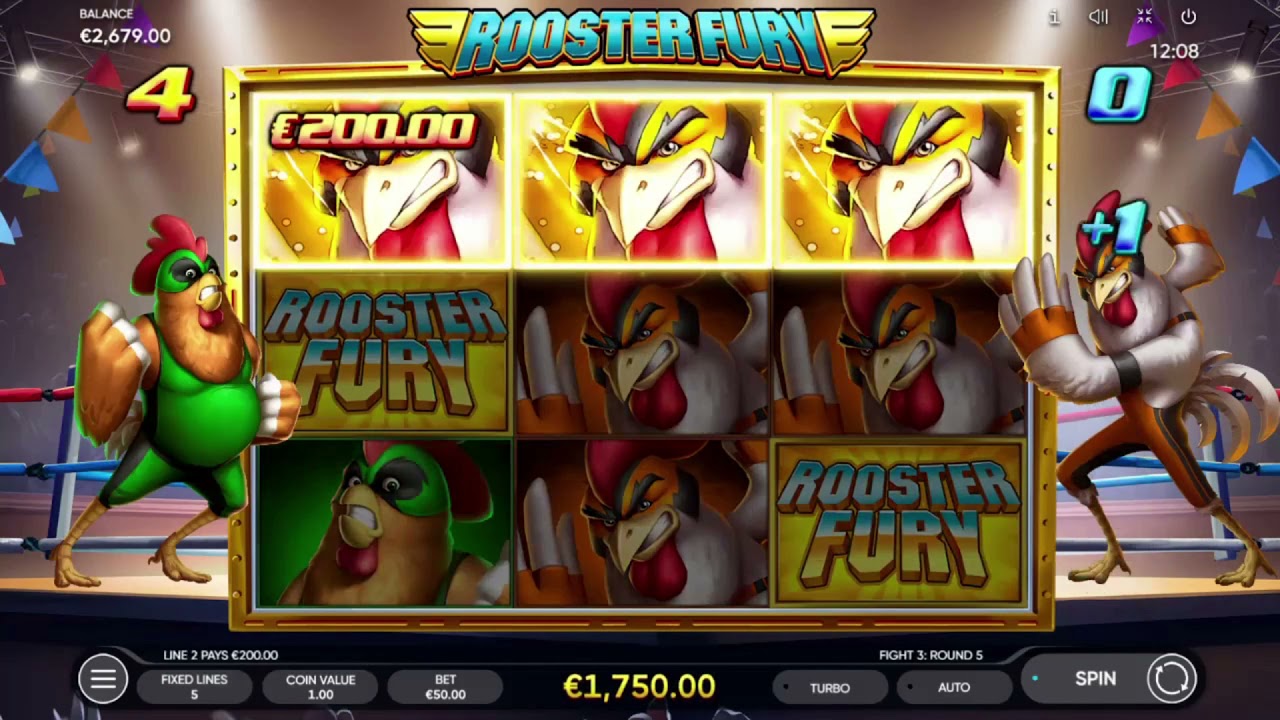 Rooster Fury (Endorphina) Free Spins Feature Demo & Review
