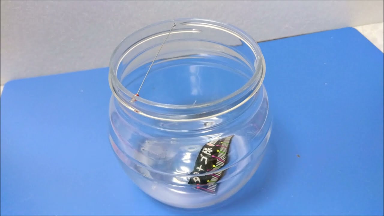タナゴ釣り用🐟🖐️魚に触れない「針外しカップ」実釣動画有り