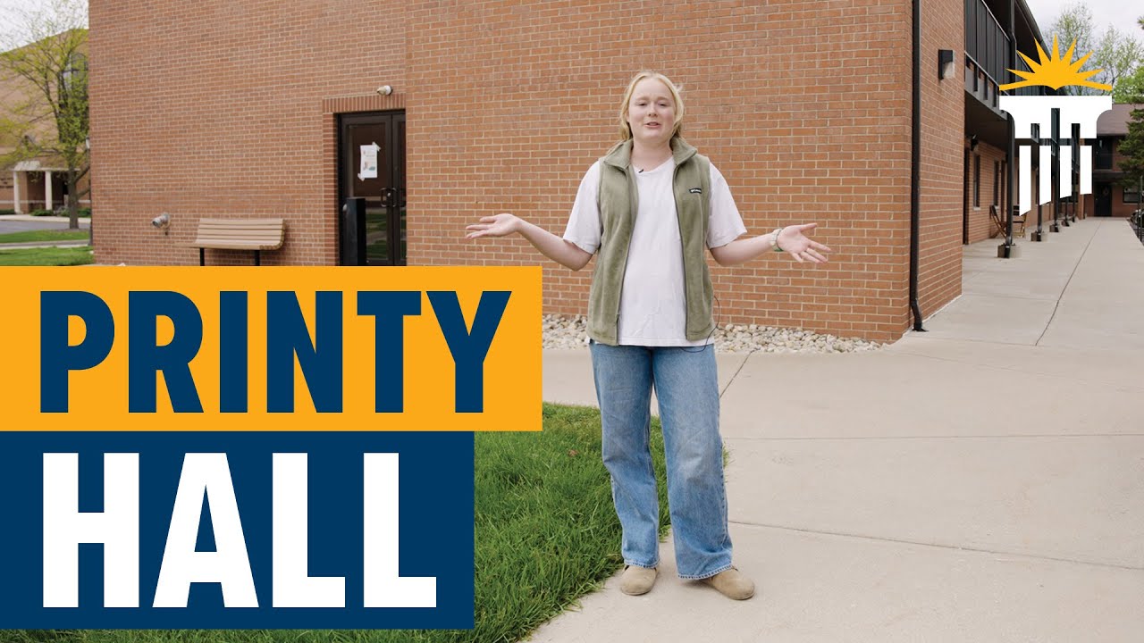 Welcome to Printy Hall! | Dorm Tour