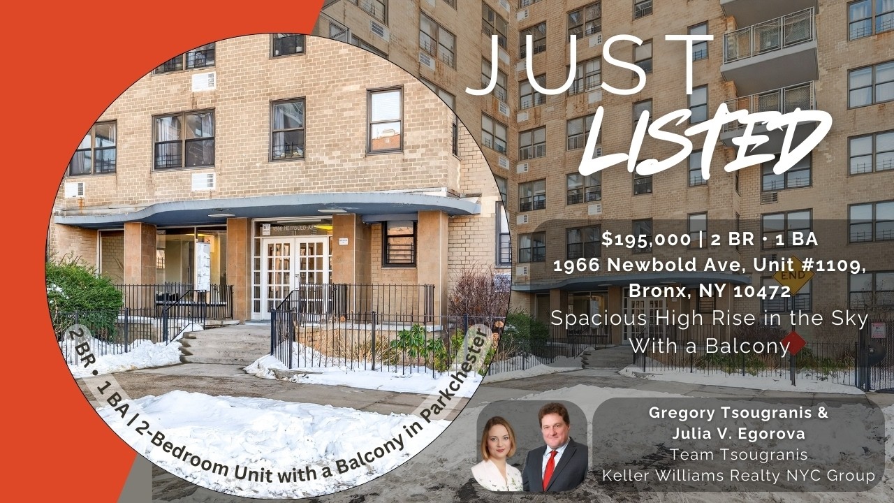 1966 Newbold Avenue Unit #1109 🔑 Spacious High Rise in the Sky ☁️ with a Balcony ☀️
