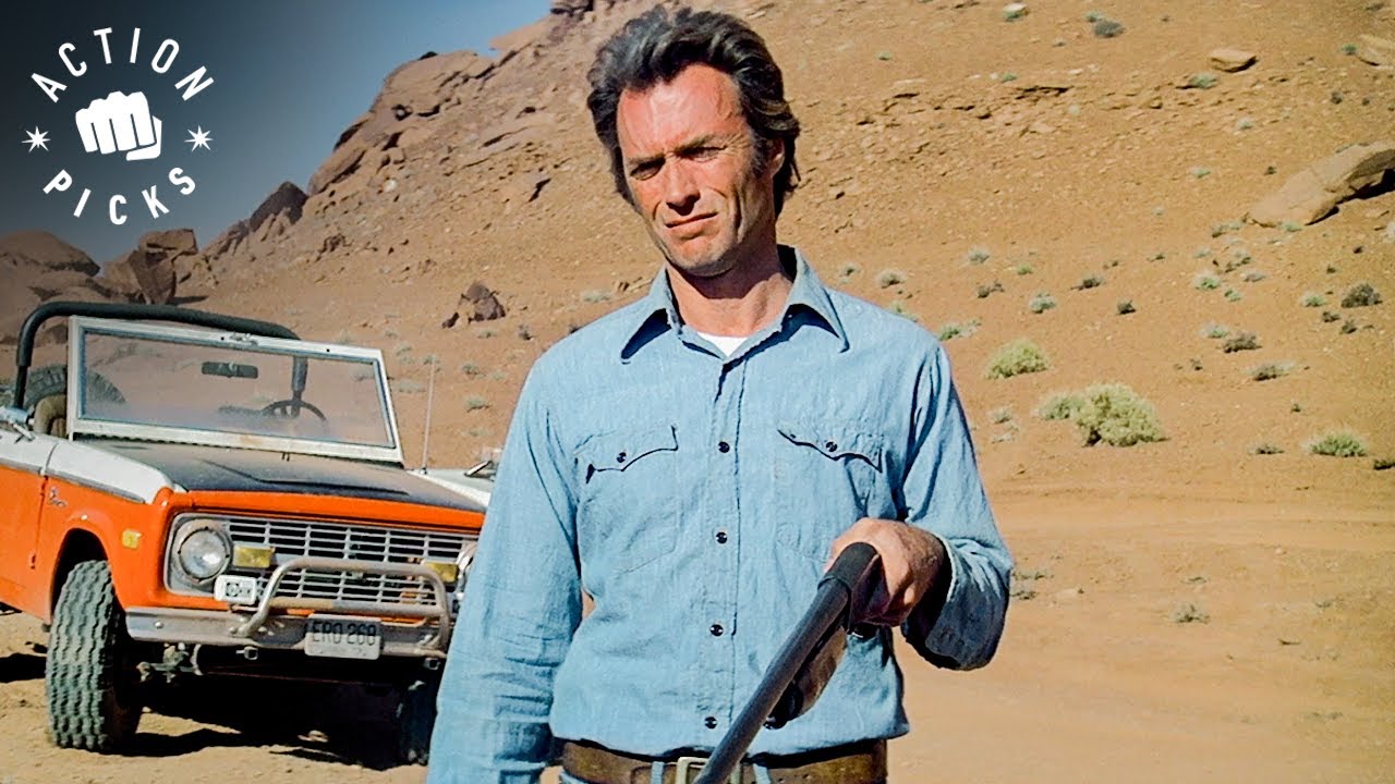 Clint Eastwood Badass Moment In The Desert | The Eiger Sanction