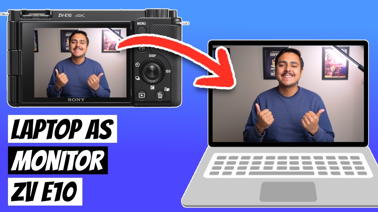 How to Use Laptop as External Monitor with Sony ZV E10