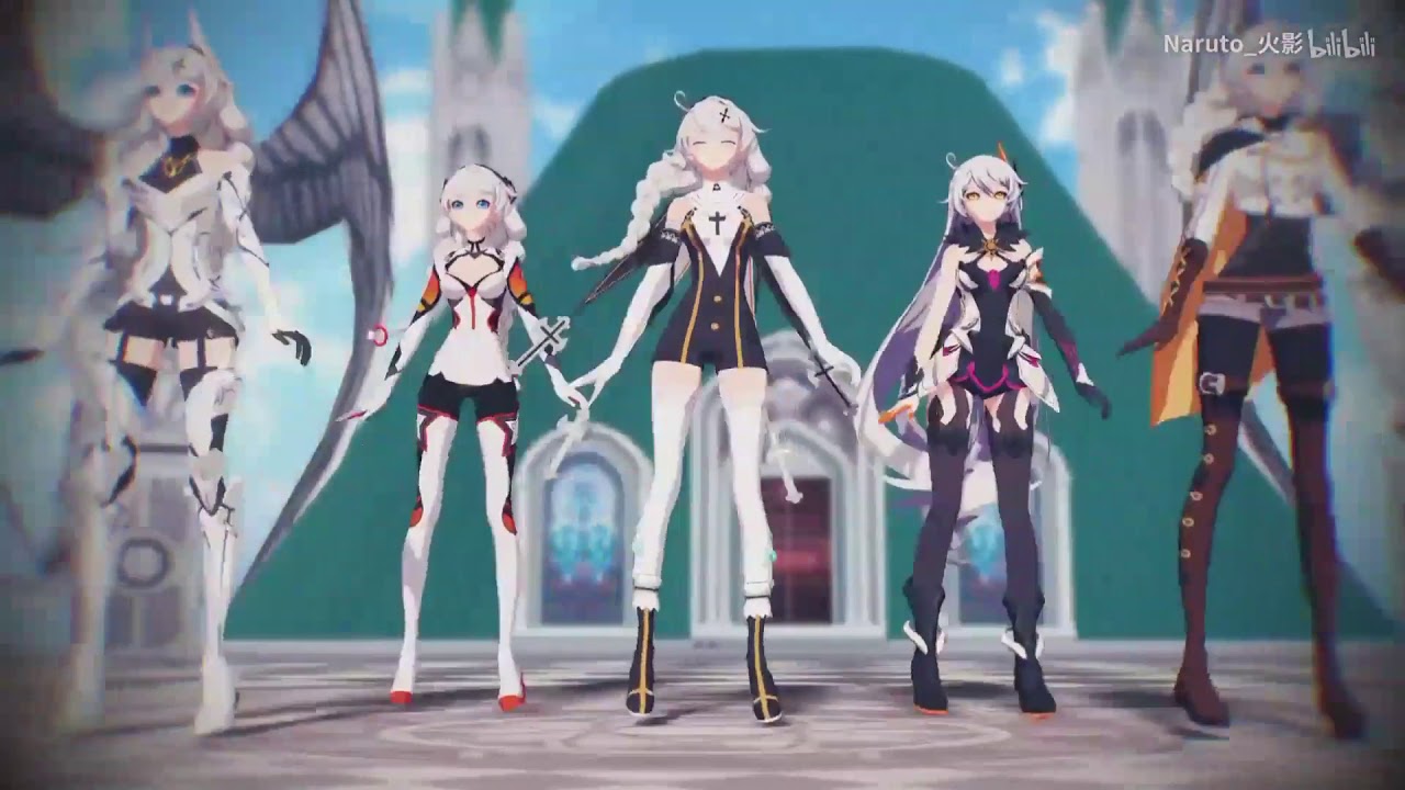 「Mercy」MMD version Kiana (Honkai impact 3rd)