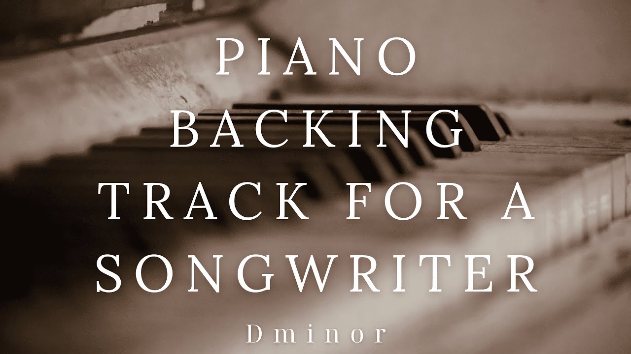 Songwriters Backing Track l Calm Piano Ballad in D minor | &rdquo;Tomorrow&rdquo;