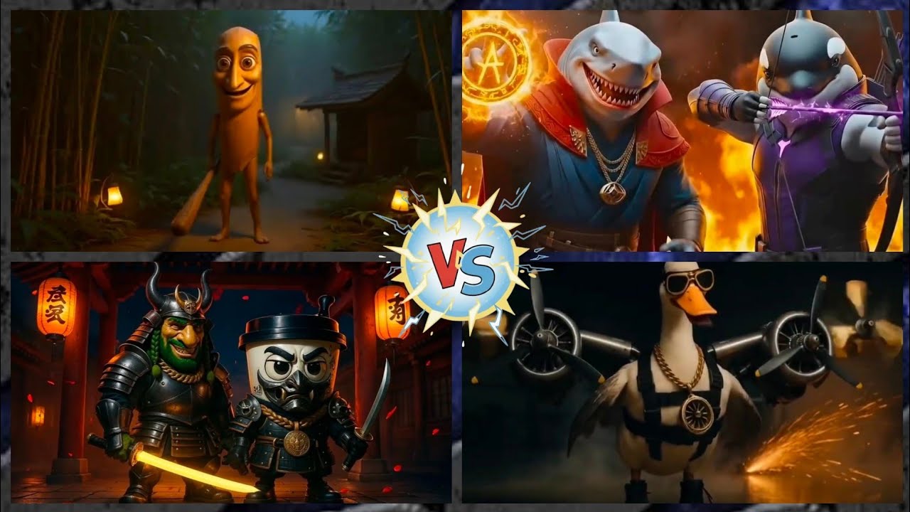 BRAINROT RANGER 🆚 BRAINROT AVENGER 🆚 BRAINROT SAMURAI 🆚 BRAINROT RAPPER | TILES HOP