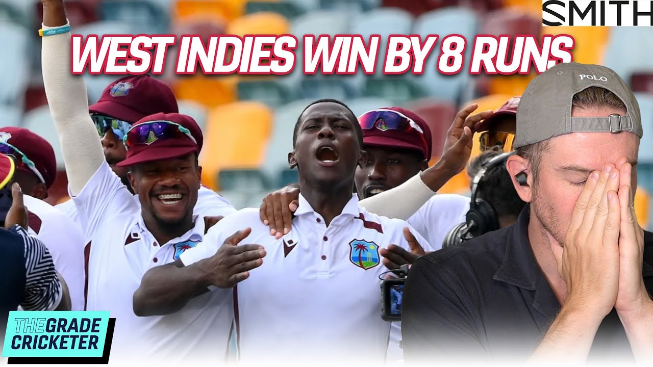 ONE OF THE GREATEST EVER UPSETS IN TEST CRICKET HISTORY | AUS v WI | Brisbane | Day 4