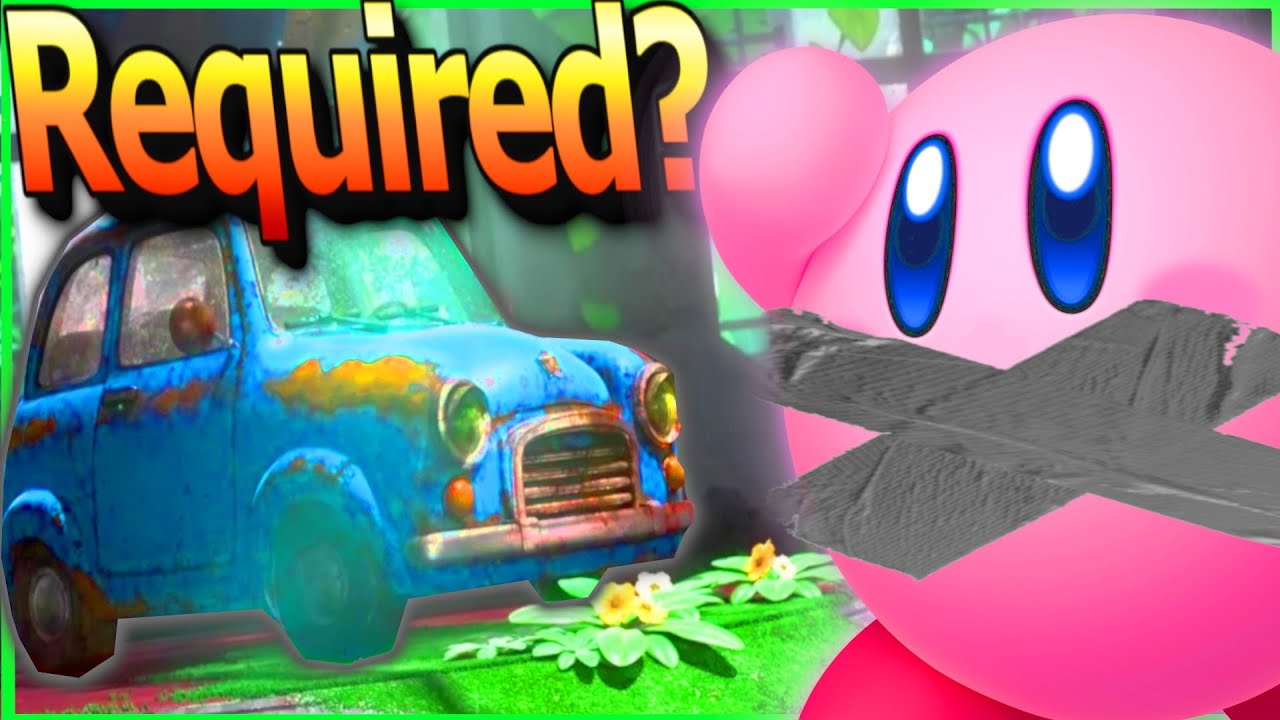 Kirby, but you can't transform: Minimum Mouthful Mode Challenge | Kirby and the Forgotten land