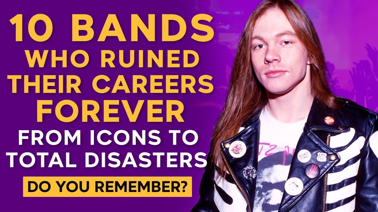 10 Bands Who Ruined Their Careers and Lost Everything