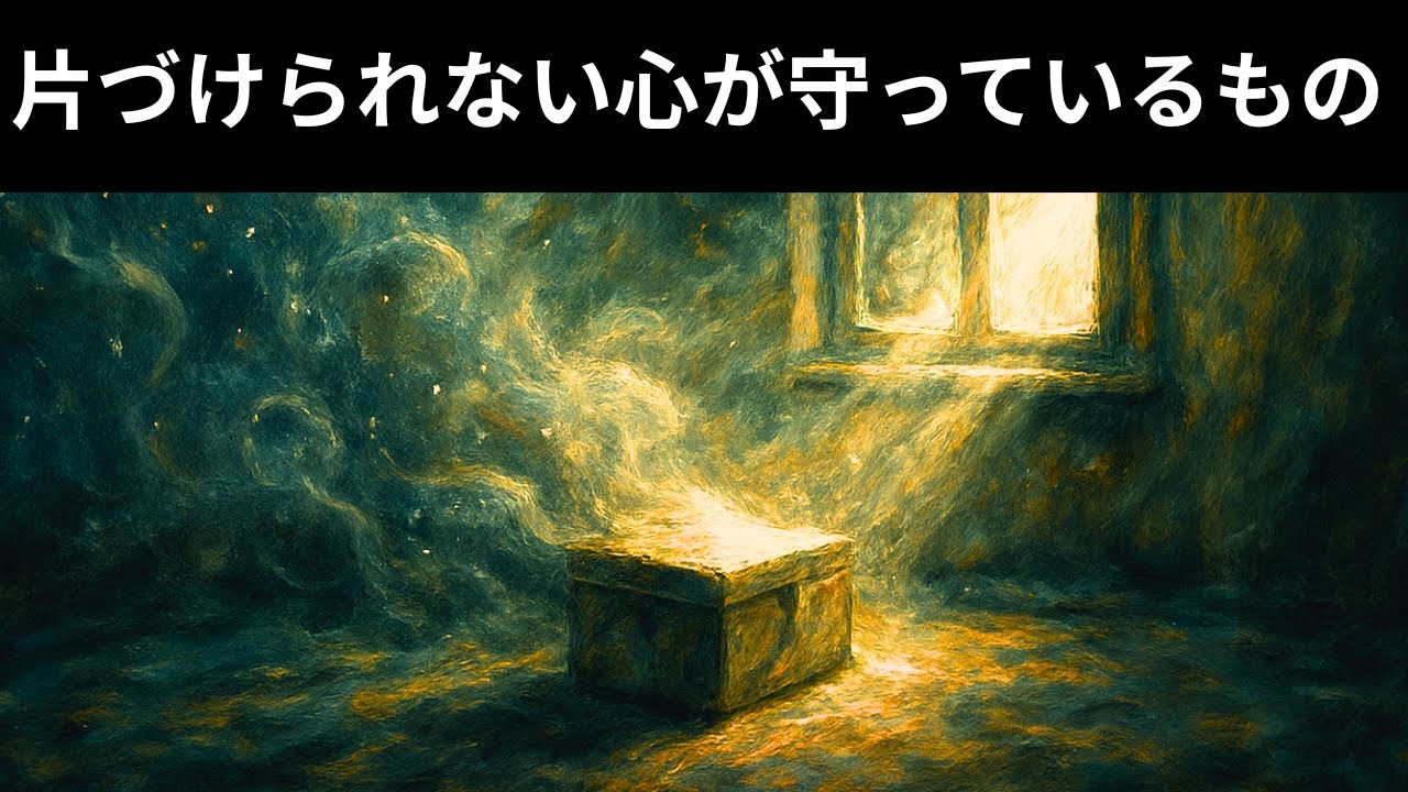 【停滞する部屋】片づけられない心が守っているもの