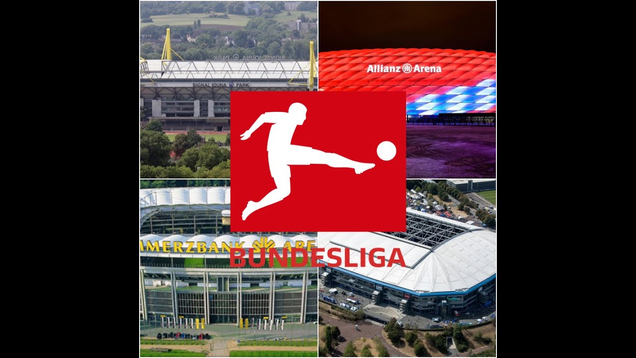 TOP 20 DES STADES DE BUNDESLIGA (CAPACITÉ) 2019-2020