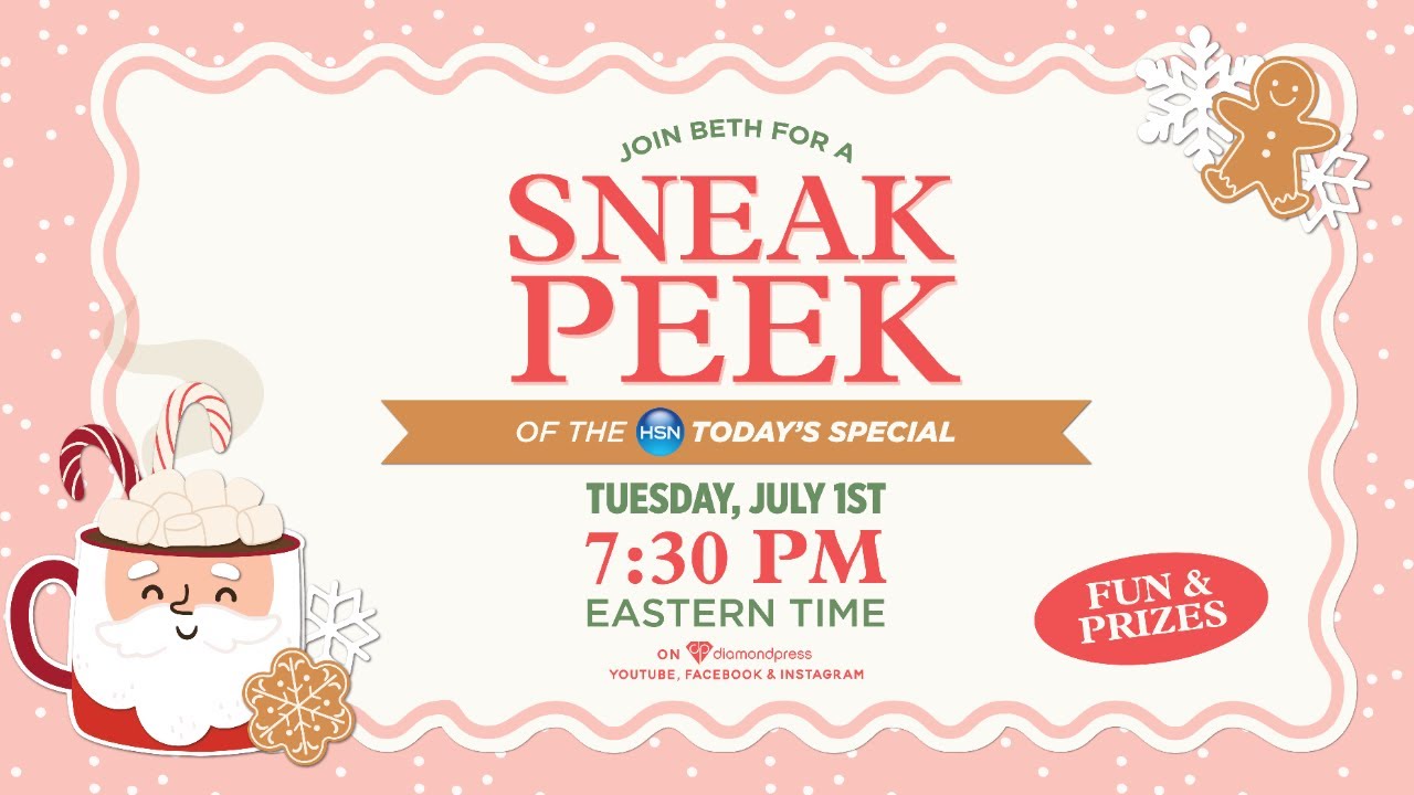 Reveal of the July Today's Special for HSN