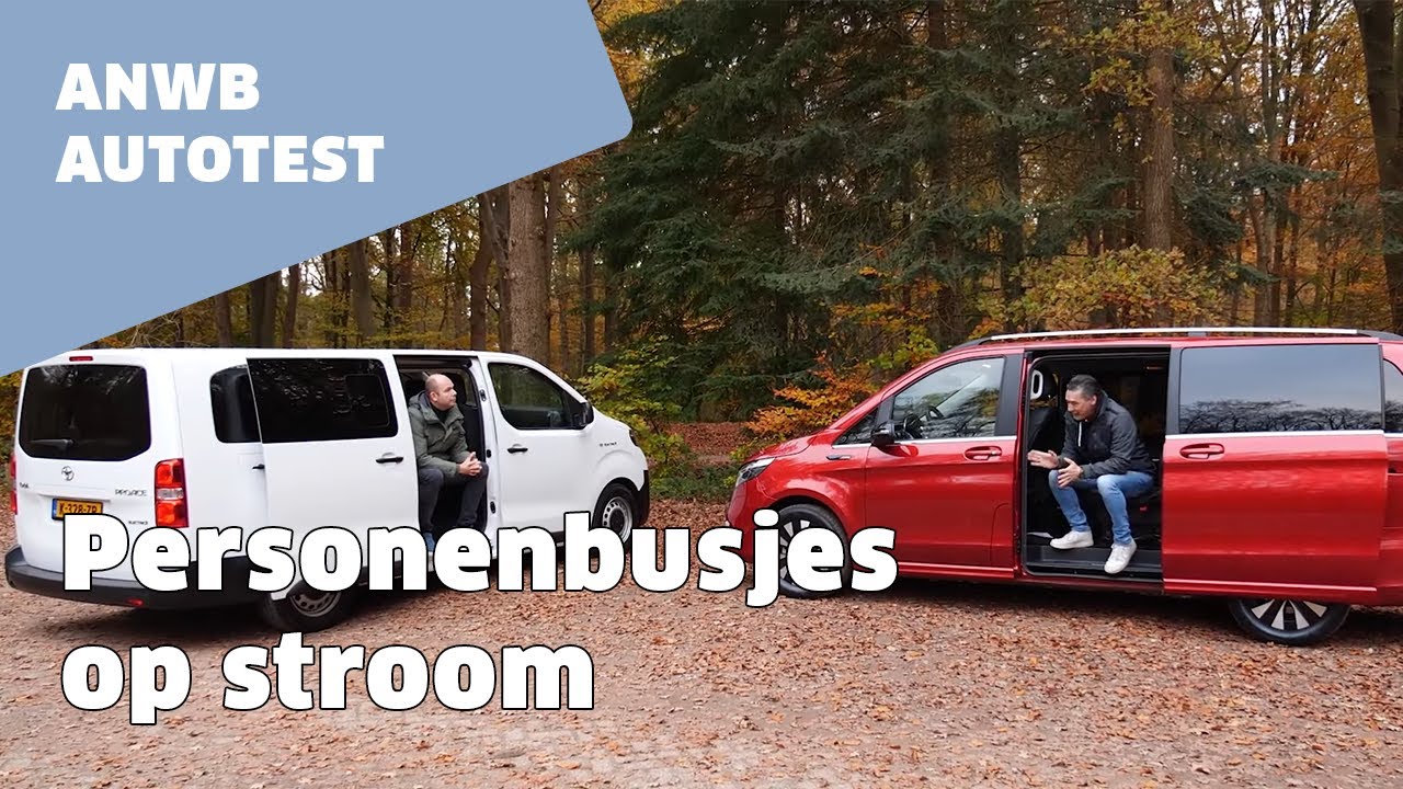 Elektrische personenbusjes | MERCEDES & TOYOTA PLUGGEN AL IN | ANWB Autotest