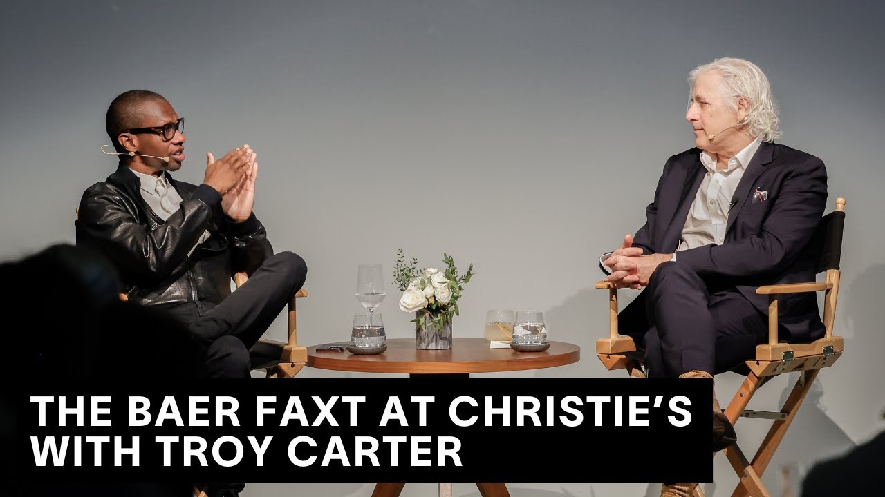 Фотосессия Baer Faxt x Christie's в Лос-Анджелесе: Джош Баер и Трой Картер