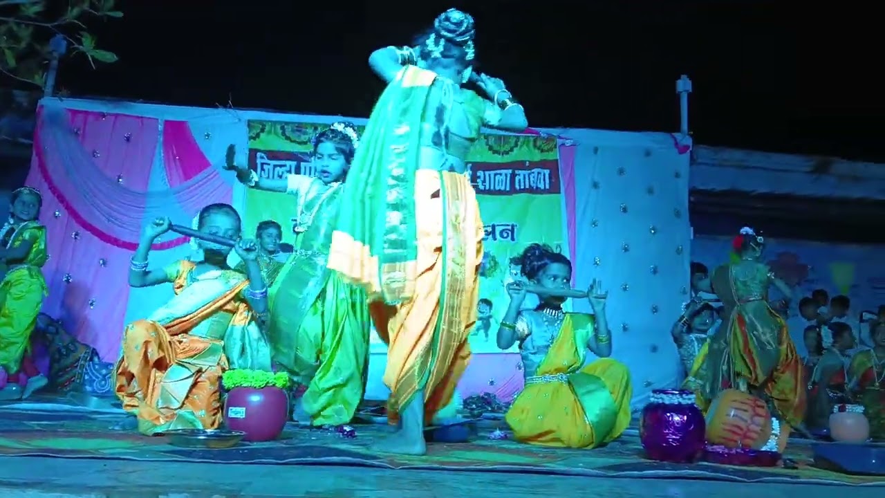 #वार्षिक स्नेहसंमेलन 2026#मंगळागौर गीत..       वर्ग २ रा