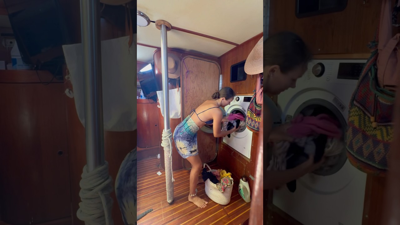 Laundry on a boat ?