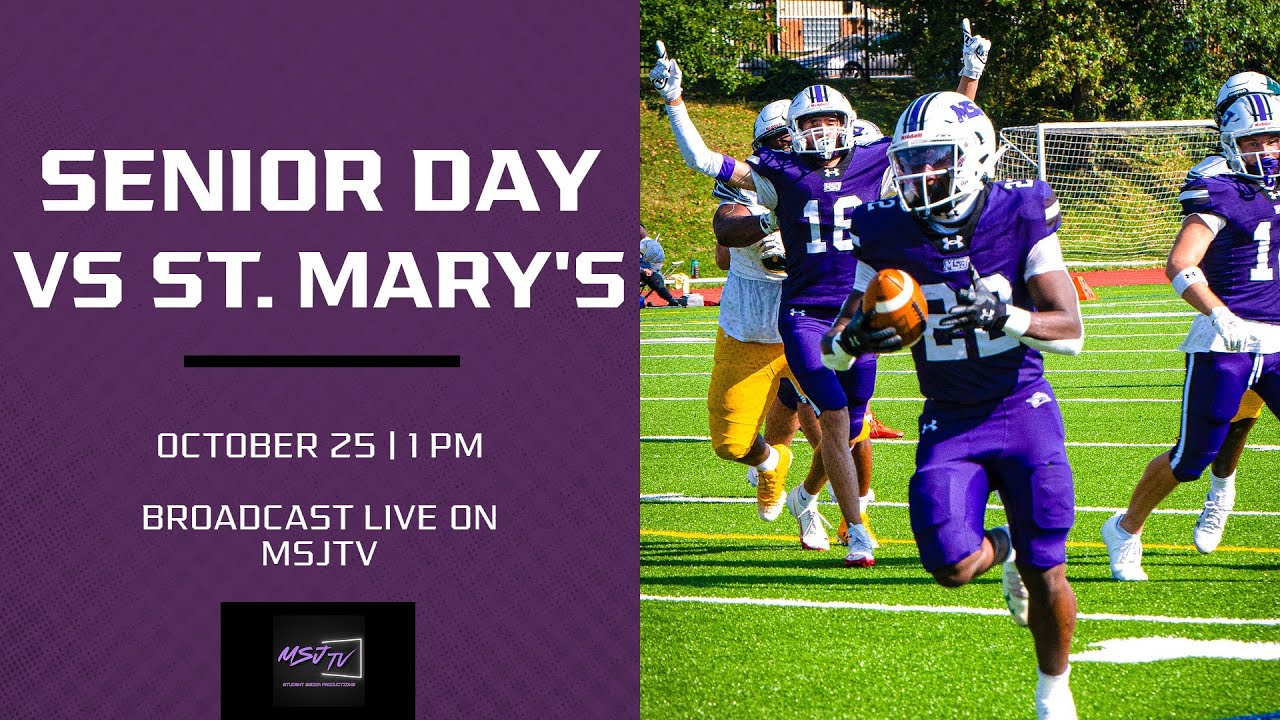 SENIOR DAY - Mount St. Joseph vs St. Mary's - Varsity Football