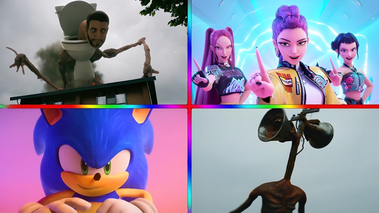 Skibidi Toilet🆚PEPPA PIG.EXE 🆚Siren Head🆚Kpop demon hunter   🎶 Tiles Hop EDM Rush