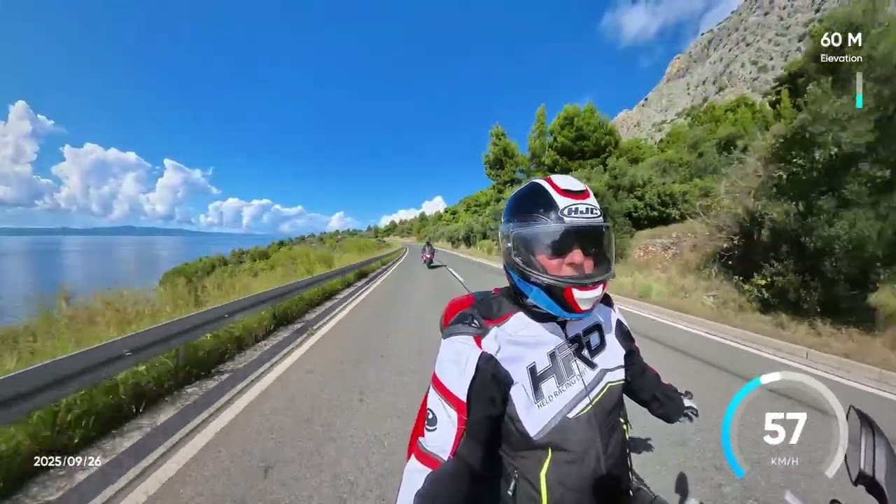 Tag 7; Teil 6, Kroatien Motorrad Tour; Magistrale; Biokovo bis Brist (Insta360 X4)