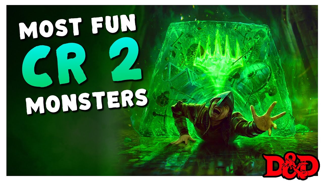 Most Fun CR 2 Monsters for 5E D&D!