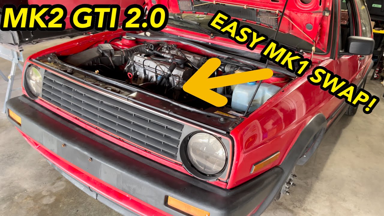 Volkswagen Mk2 Golf GTI 2.0 8v Build (Ep.1) / EASY MK1 SWAP + BIG CAM / VW Swap Jetta Corrado