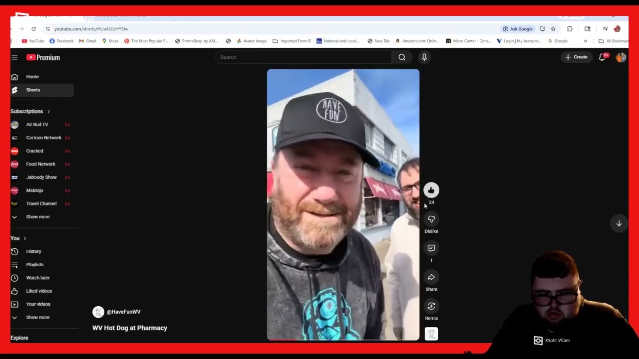 EBCVtv (a new set up on Xsplit broadcaster) (from 1/24/2026) (winter storm fern edition)