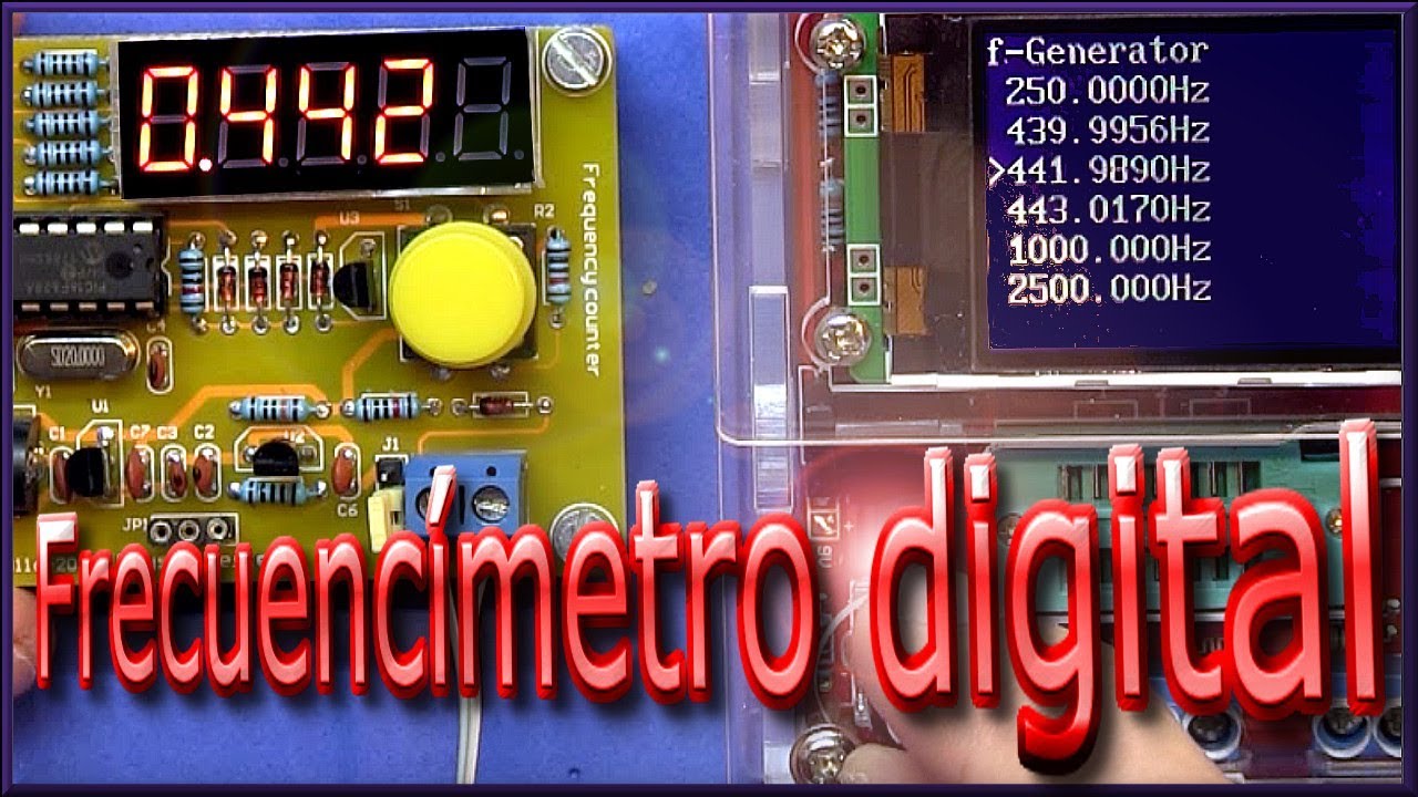 ✅ Frecuencímetro digital | J_RPM