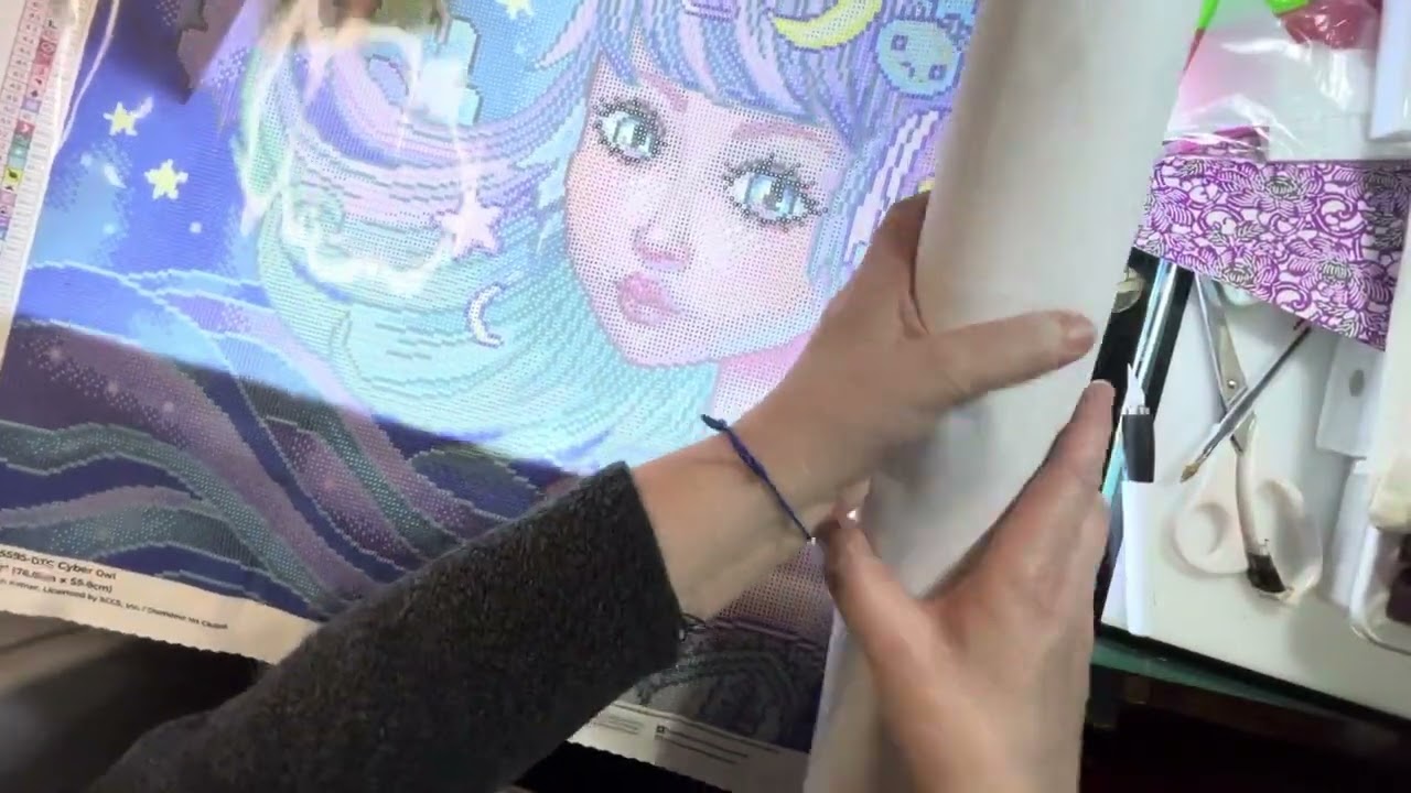 Unboxing of a Diamond Painting - Clue CO - DAC - Diamond Art