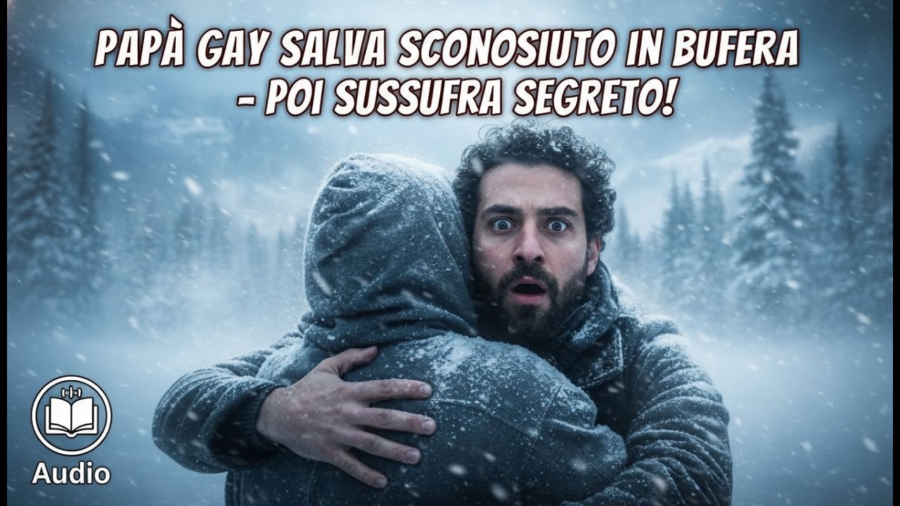 Papà single gay salva sconosciuto in bufera – Poi lui sussurra: “Non l'ho detto a nessuno”.