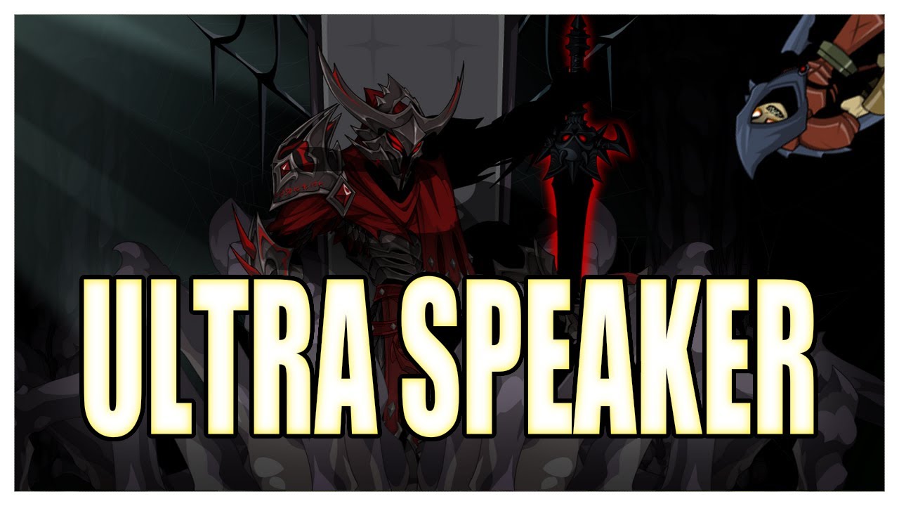 AQW - MY FIRST ULTRA SPEAKER FIGHT!