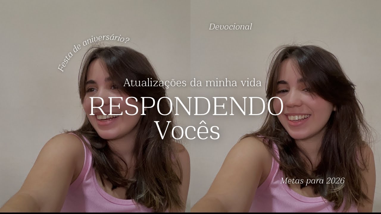 Primeiro vídeo de 2026 ✨