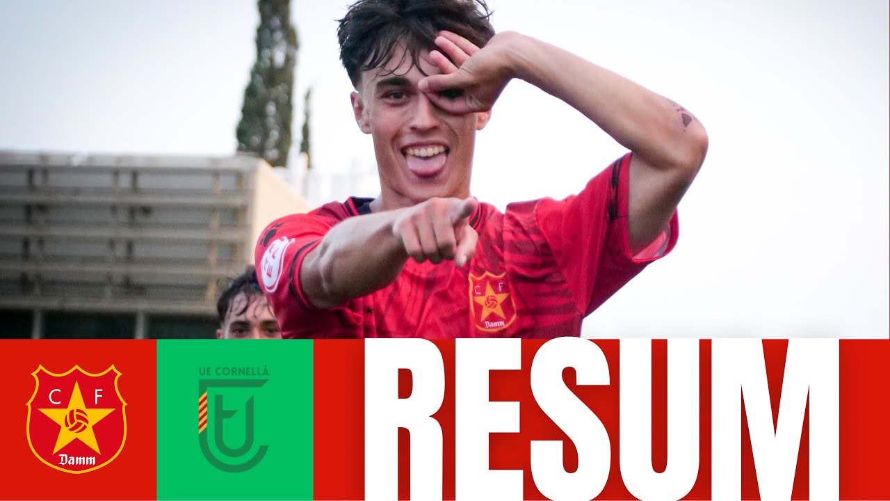 JUVENIL A CF DAMM 2-1 UE CORNELLÀ
