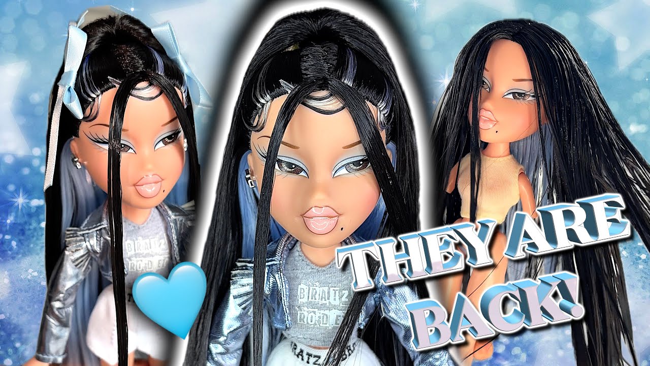 BRATZ ARE OFFICIALLY BACK! 🩵 | Pop Starz Jade Review + Restyle!