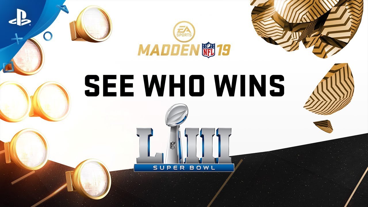 Madden NFL 19 - Super Bowl 53 Prediction: Rams vs. Patriots | PS4