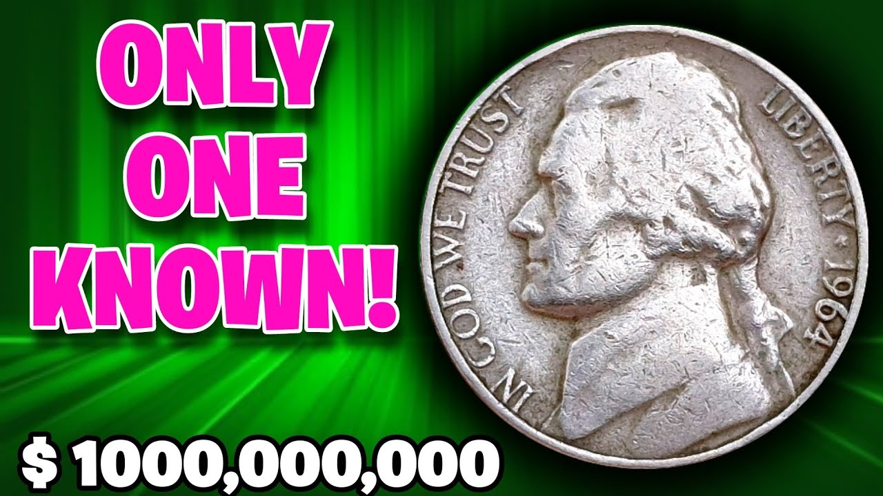 Most Expensive Jefferson Nickels in USA - Your Jefferson Nickel Could Be Worth Over $1000,000,000?