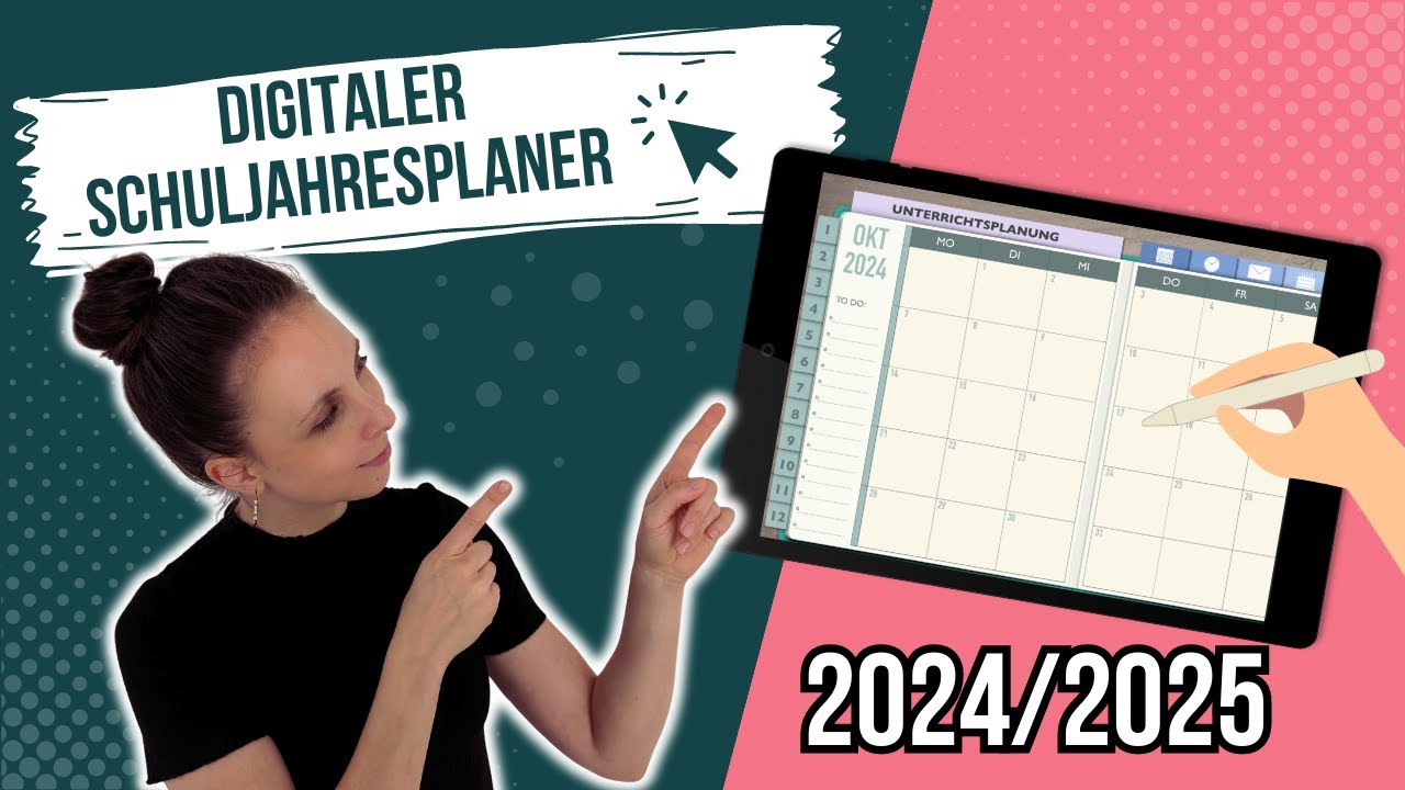 Digitaler Schuljahresplaner 2024/25