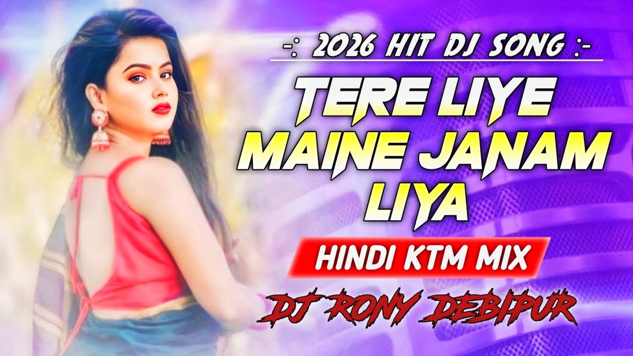 Tere Liye Maine Janam Liya- Jitendra Hit Song || Hindi KTM Mix || Dj Rony Debipur 