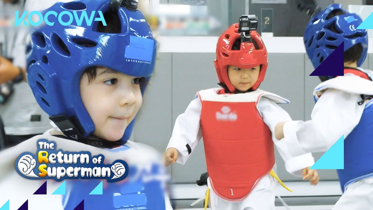The Fiercest taekwondo match ever! Gun Hoo VS Ye Chan l The Return of Superman Ep 454 [ENG SUB]