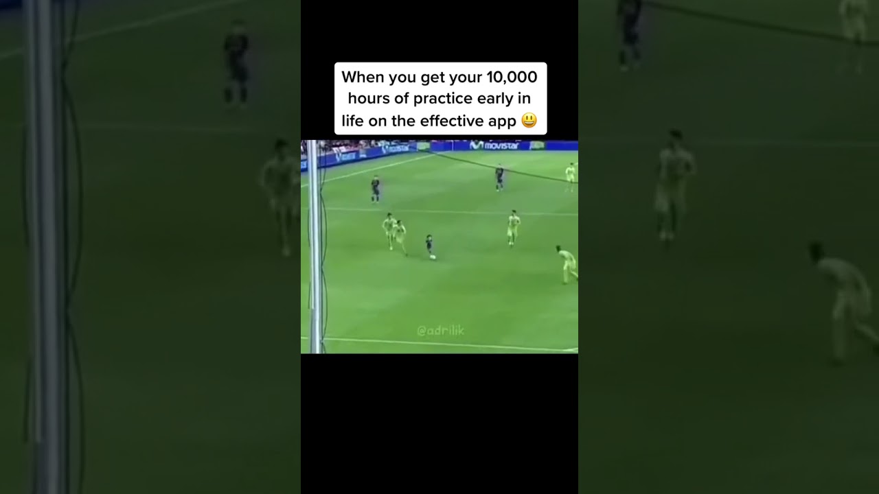 When you get your 10,000 hours in early