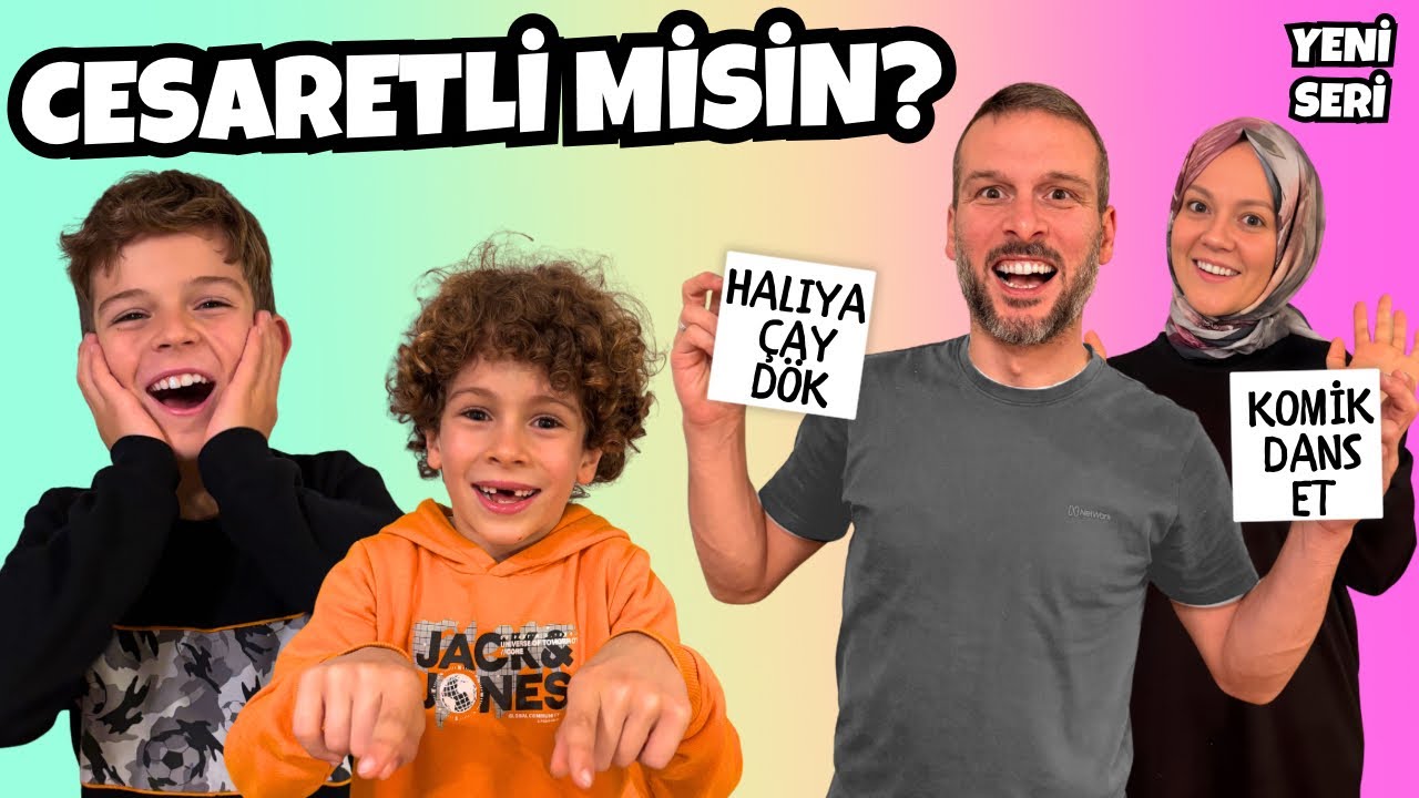 BU OYUN EVİ FELAKETE SÜRÜKLEDİ 😅 ANNE ÇILDIRDI! | CESARETLİ MİSİN? | 1. Bölüm
