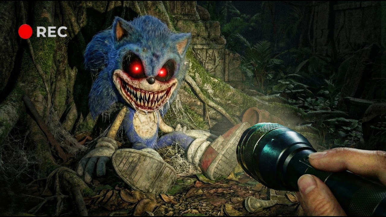 They FOUND SCARY Sonic Characters in an Abandoned JUNGLE WORLD