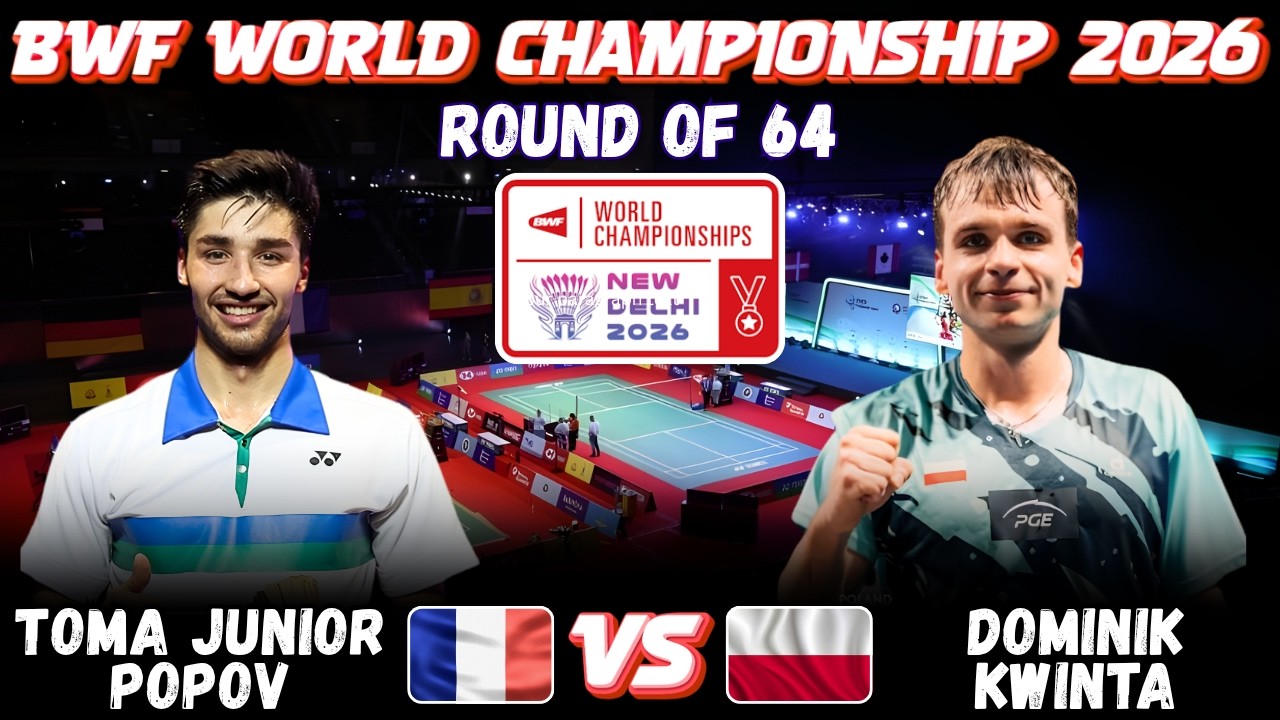 🔥AMAZING MATCH🔥Toma Junior POPOV (FRA) vs Dominik KWINTA (PLN) | World Championship 2026