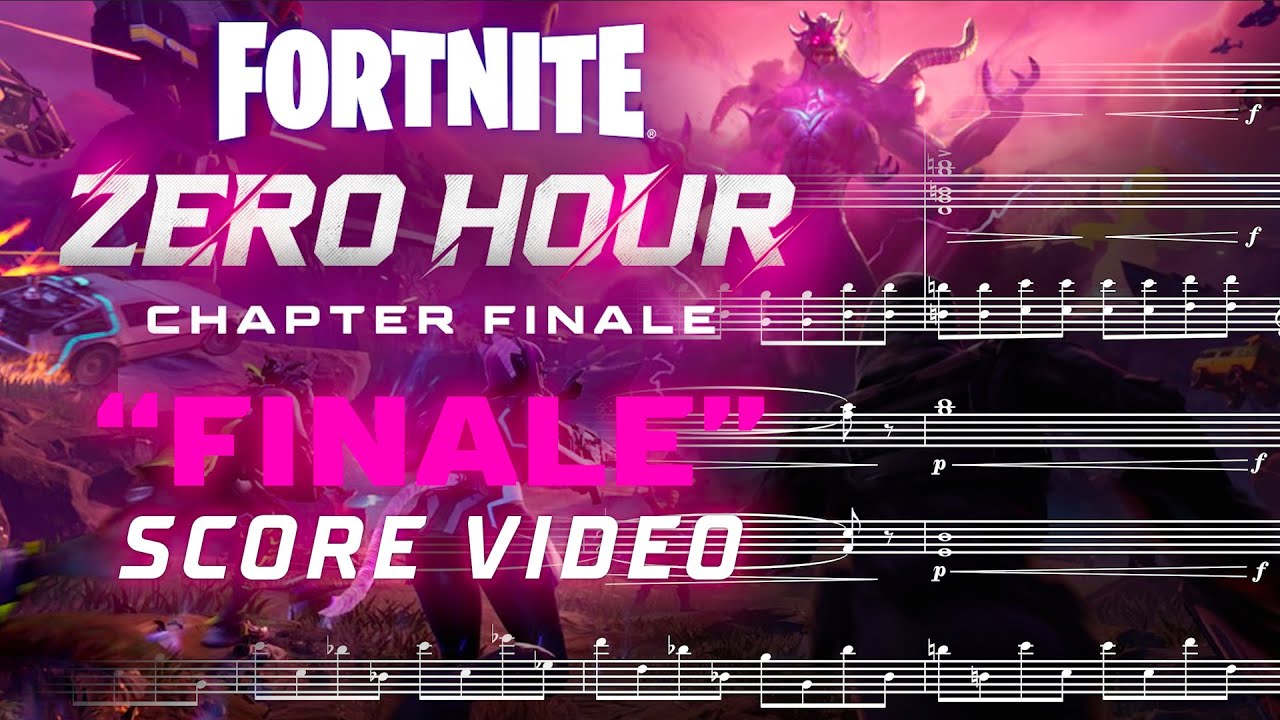 Fortnite: Zero Hour Finale Score Video