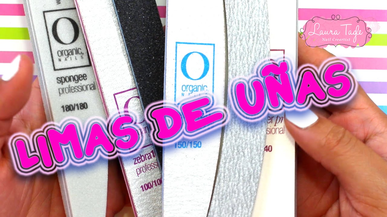 Tipos de Limas para uñas