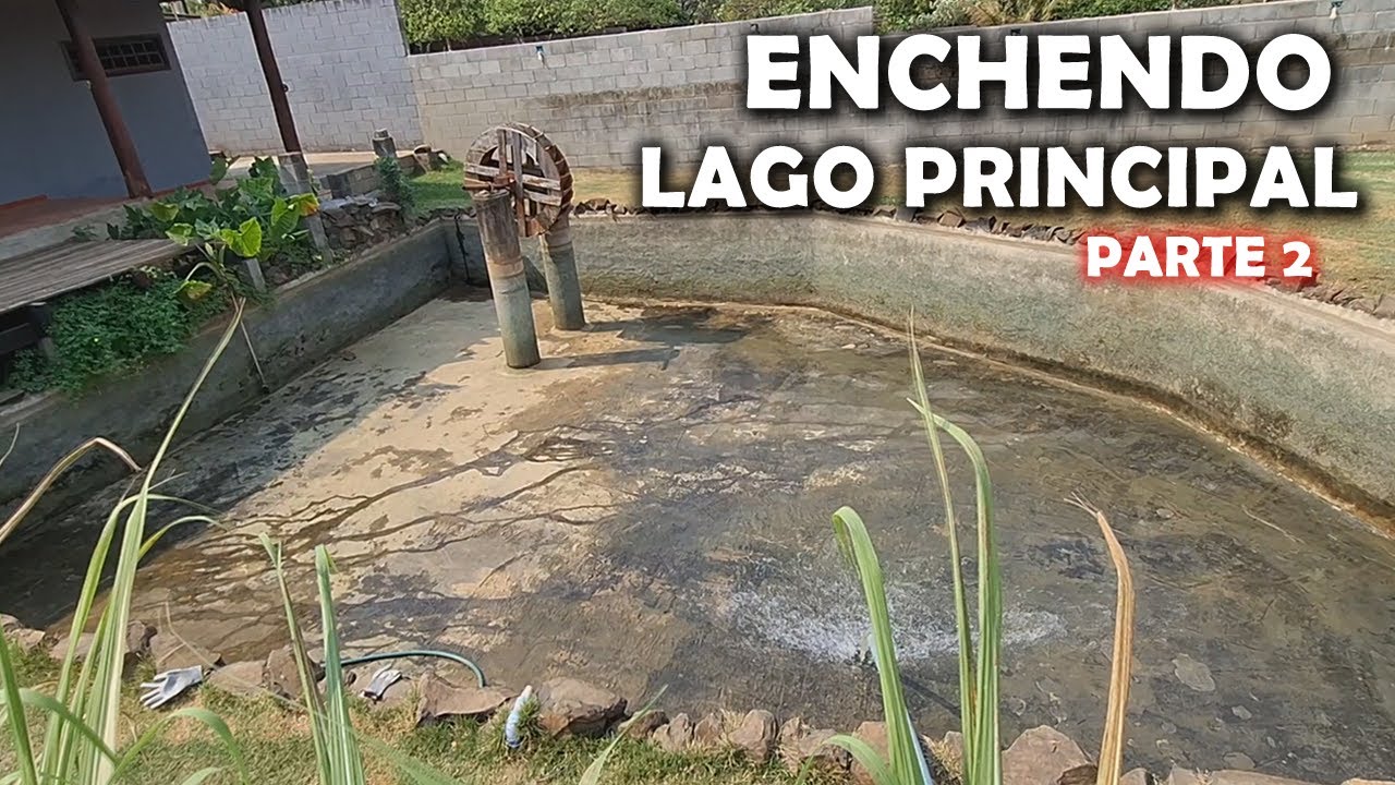 LEVARAM TUDO PARTE 2 ÁGUA DA PISCINA NO LAGO NÃO TINHA PEIXE GRANDE saalada