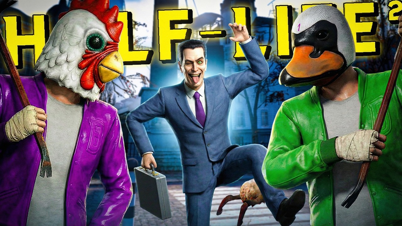 DWÓCH DEBILI przechodzi HALF-LIFE 2 (CAŁA GRA!)🔥
