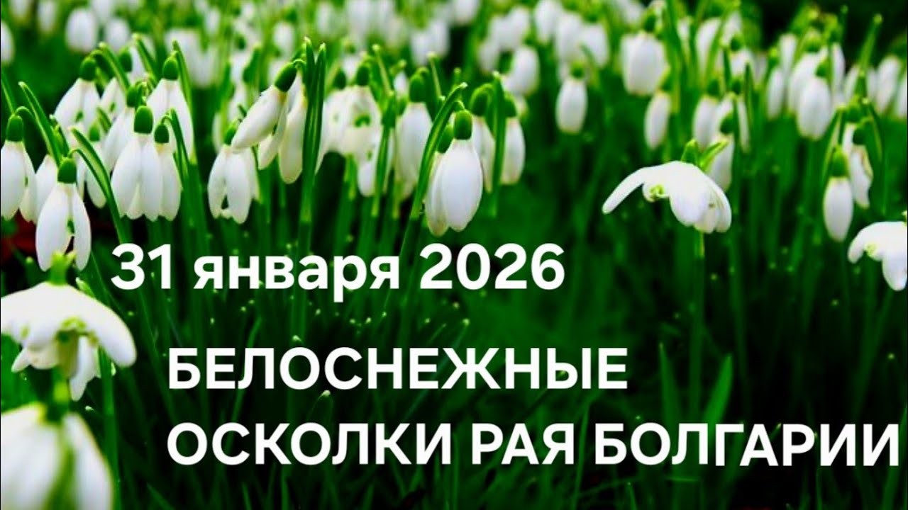 Шок! Апокалипсис? Зима+Весна+Лето! Это просто БОЛГАРИЯ