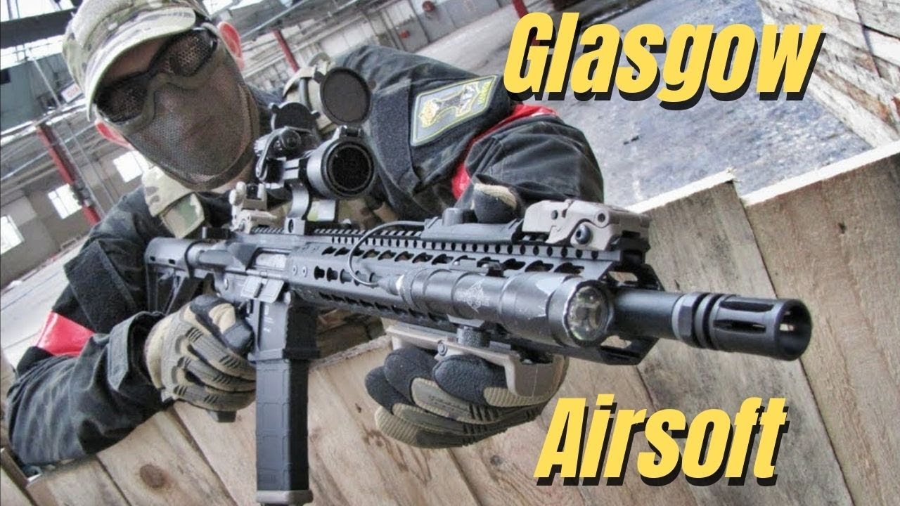 Airsoft War Games CQB Action in Scotland HD