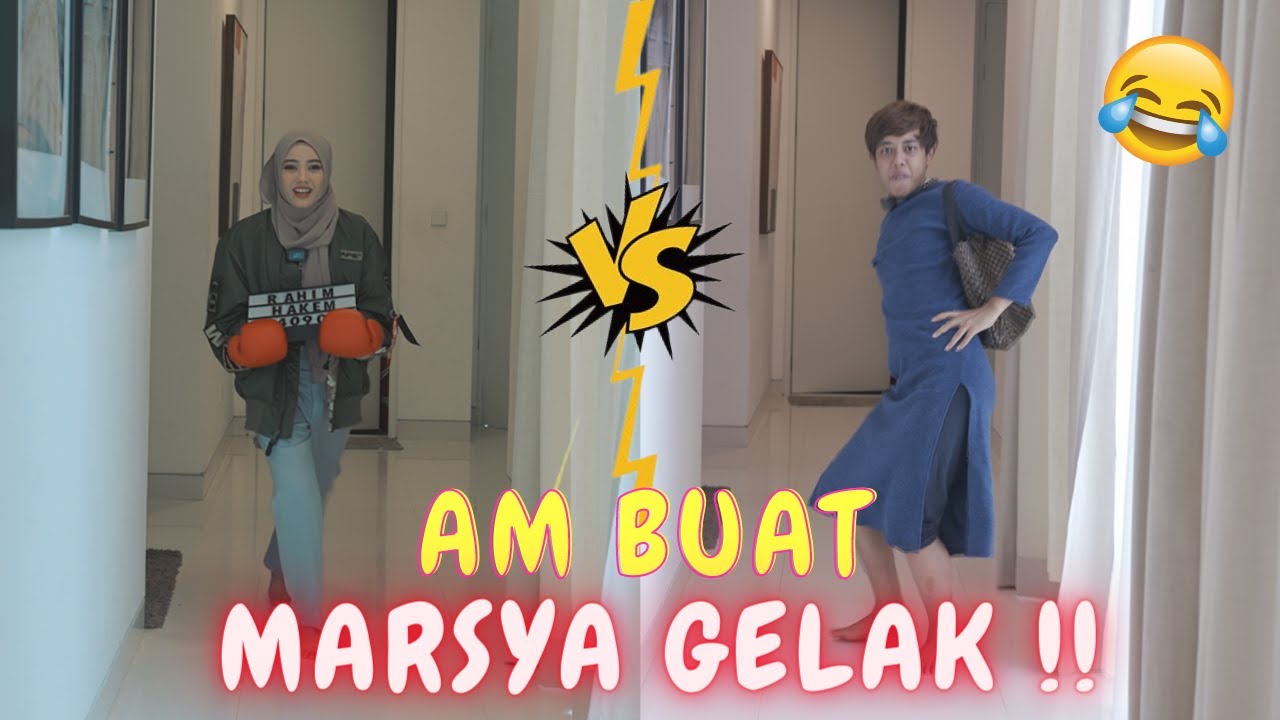 AM BUAT MARSYA GELAK !! - PILIH PAKAIAN !